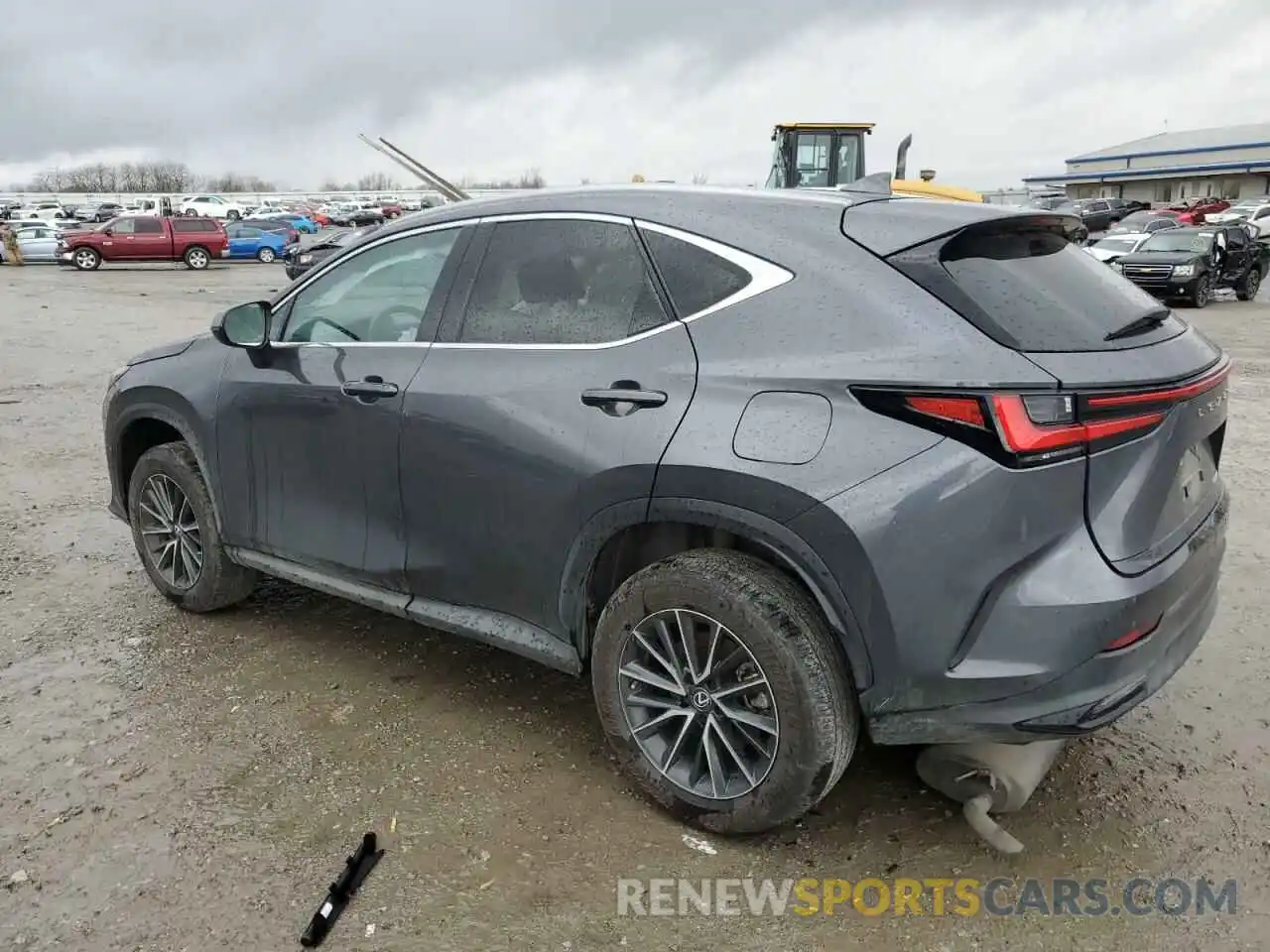 2 Фотография поврежденного автомобиля 2T2GDCAZ2NC001872 LEXUS NX 250 2022