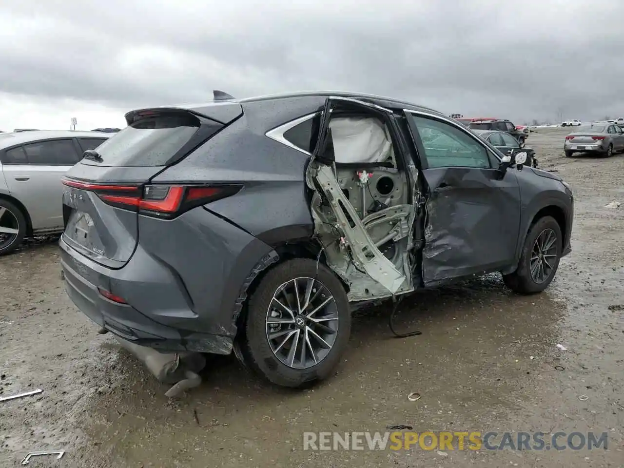 3 Photograph of a damaged car 2T2GDCAZ2NC001872 LEXUS NX 250 2022