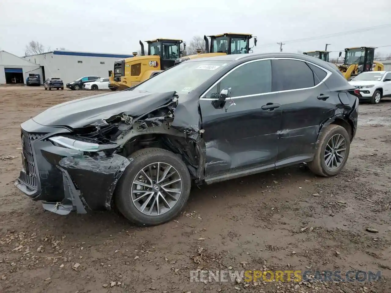 1 Photograph of a damaged car 2T2ADCEZ8PC002964 LEXUS NX 250 2023