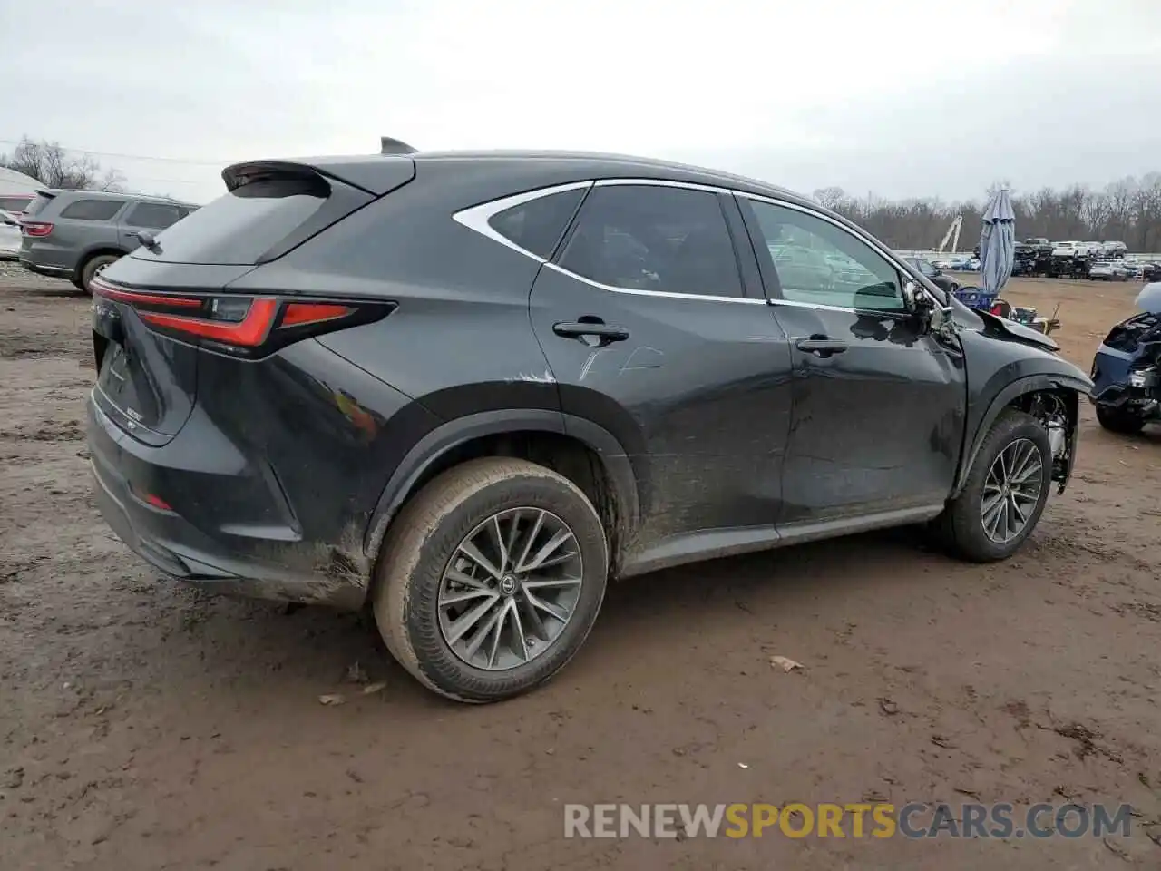 3 Photograph of a damaged car 2T2ADCEZ8PC002964 LEXUS NX 250 2023