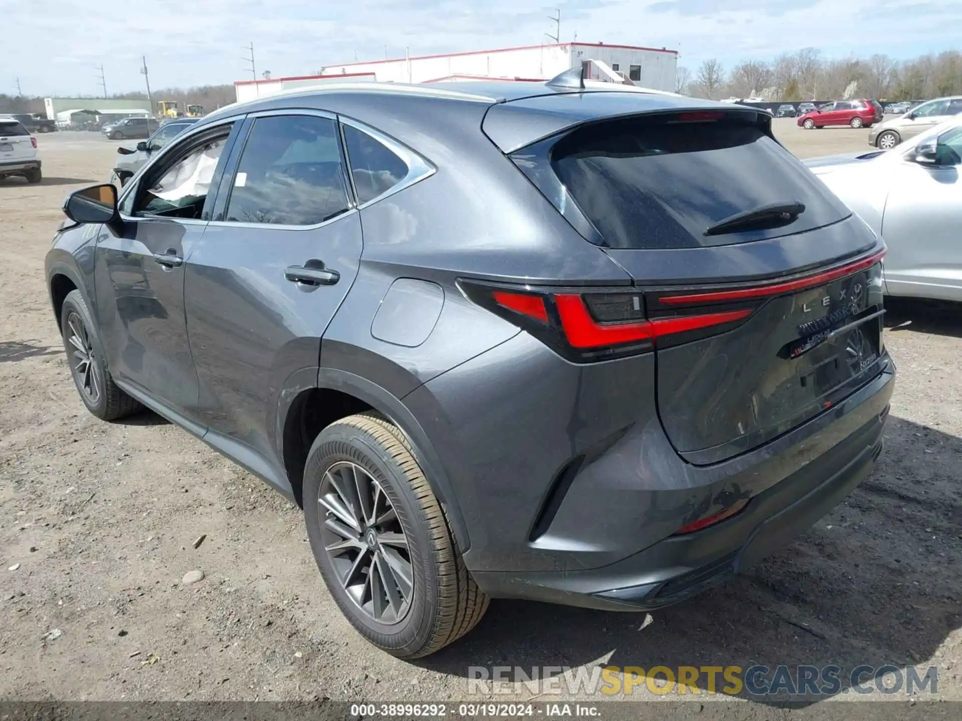 3 Фотография поврежденного автомобиля 2T2GDCAZ2PC003978 LEXUS NX 250 2023