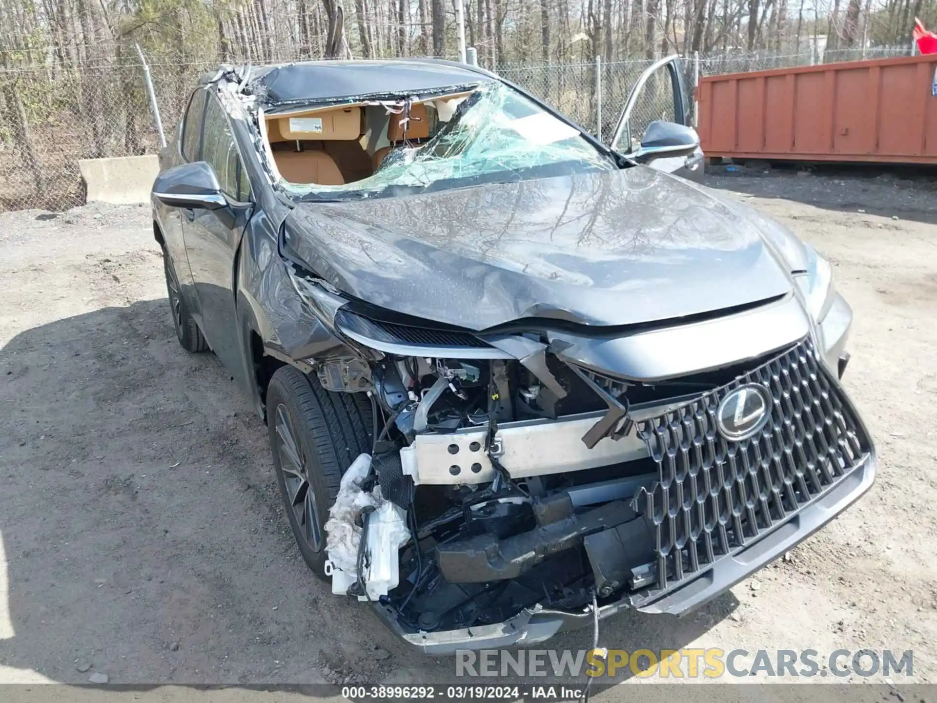 6 Photograph of a damaged car 2T2GDCAZ2PC003978 LEXUS NX 250 2023