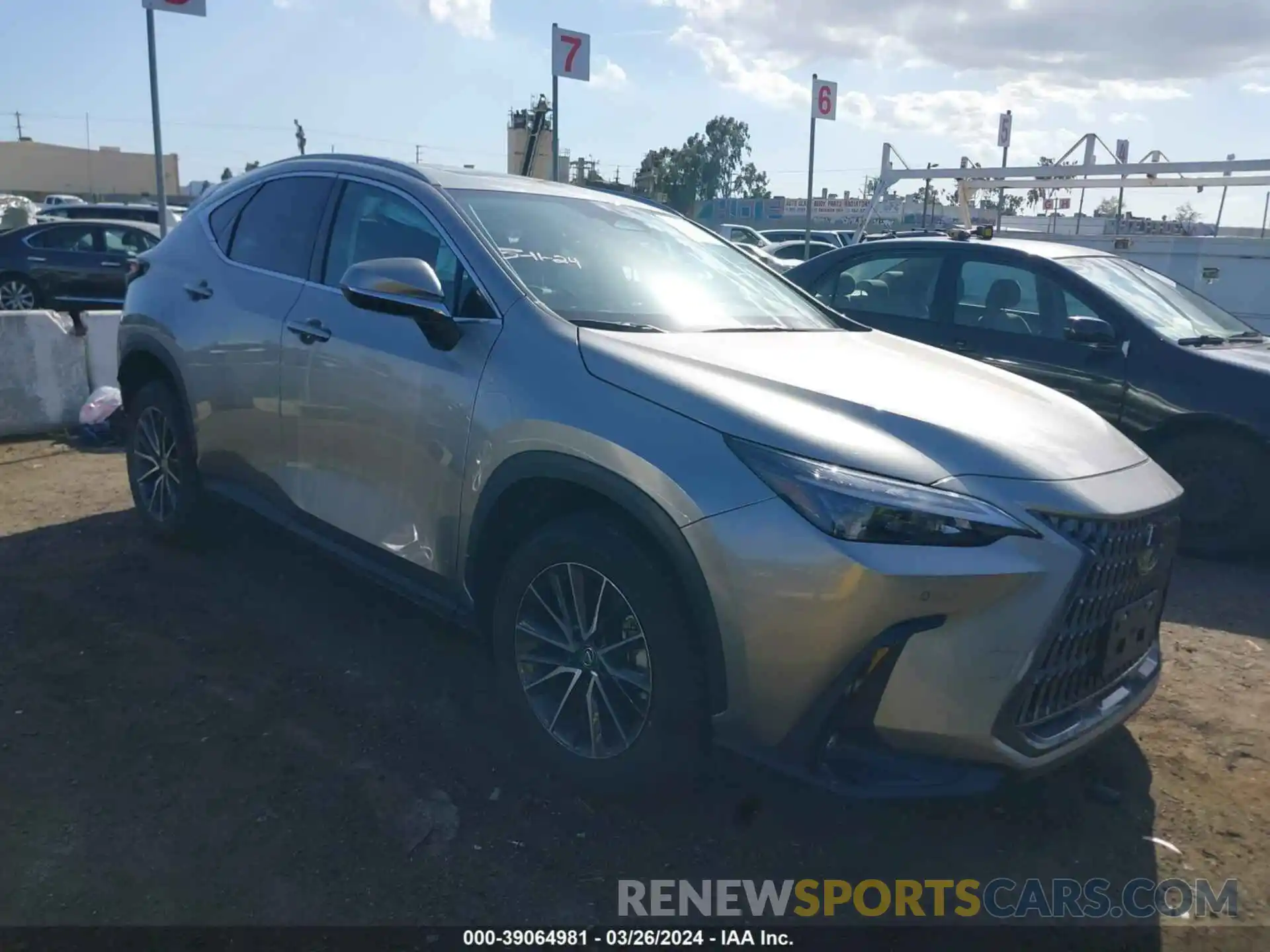 1 Photograph of a damaged car 2T2GDCAZ3RC008125 LEXUS NX 250 2024