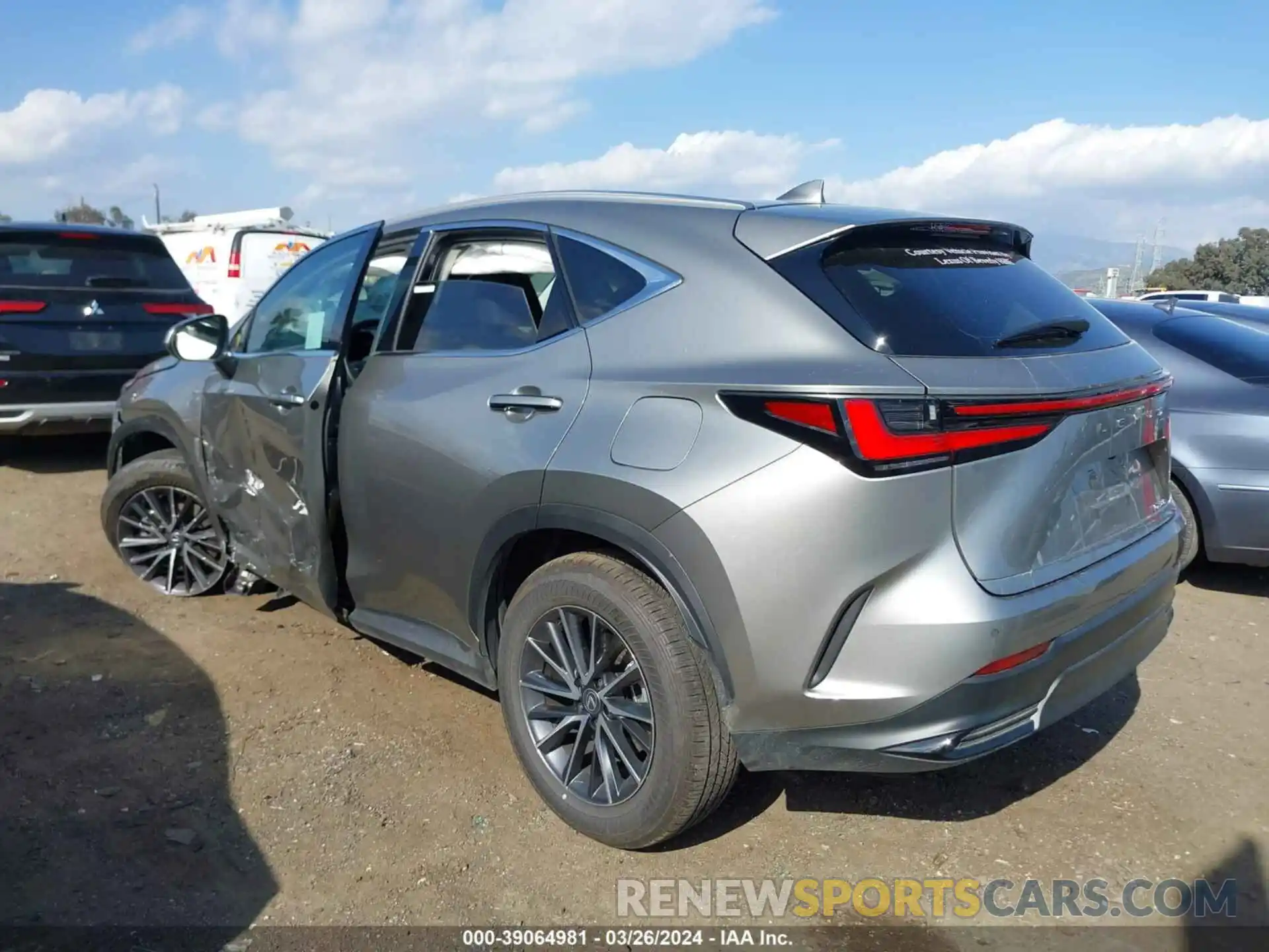 3 Photograph of a damaged car 2T2GDCAZ3RC008125 LEXUS NX 250 2024