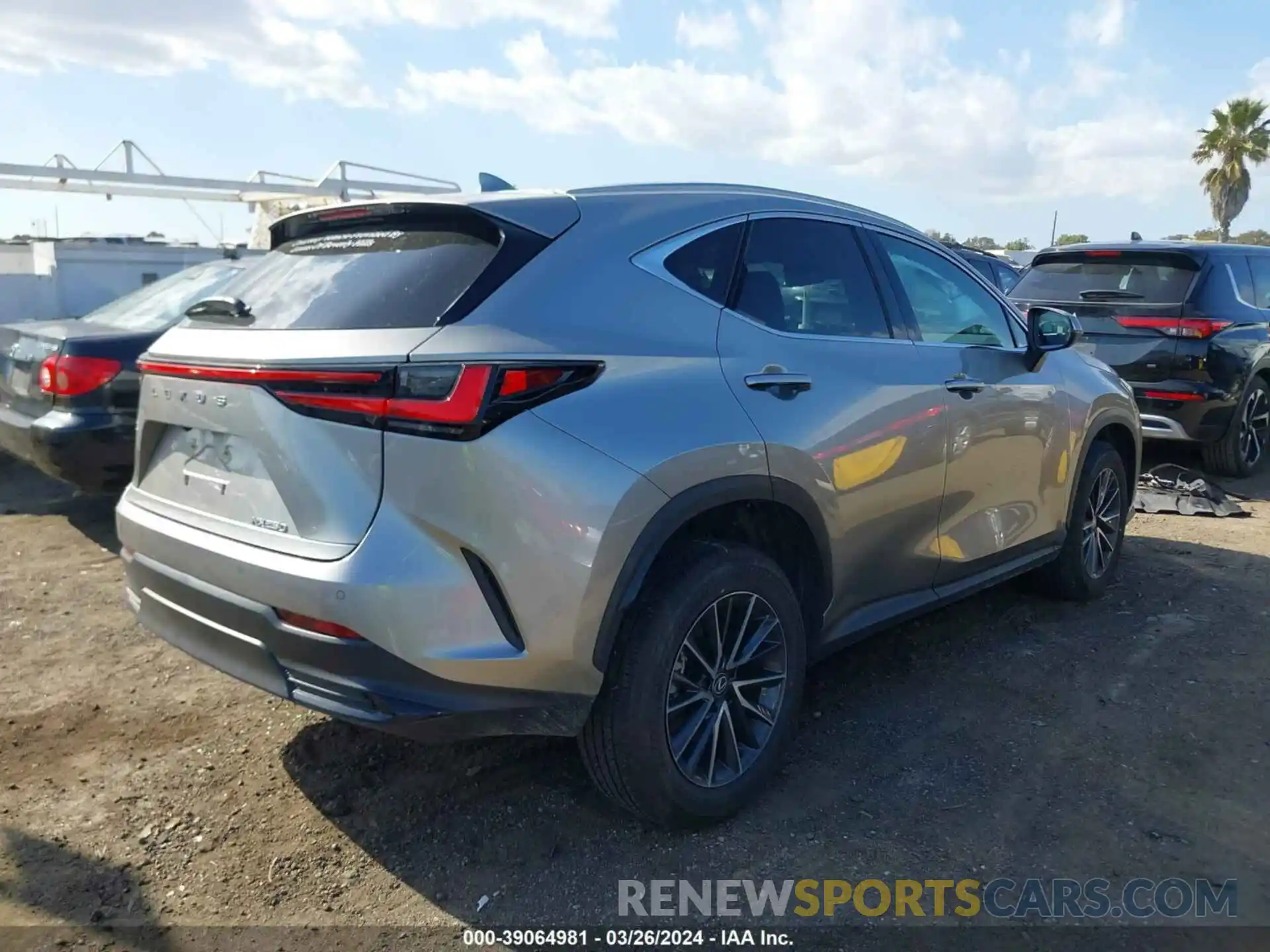 4 Photograph of a damaged car 2T2GDCAZ3RC008125 LEXUS NX 250 2024