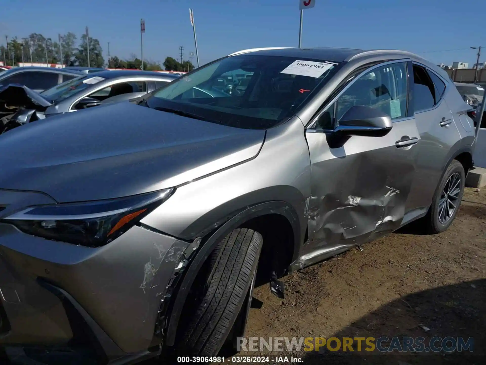 6 Photograph of a damaged car 2T2GDCAZ3RC008125 LEXUS NX 250 2024