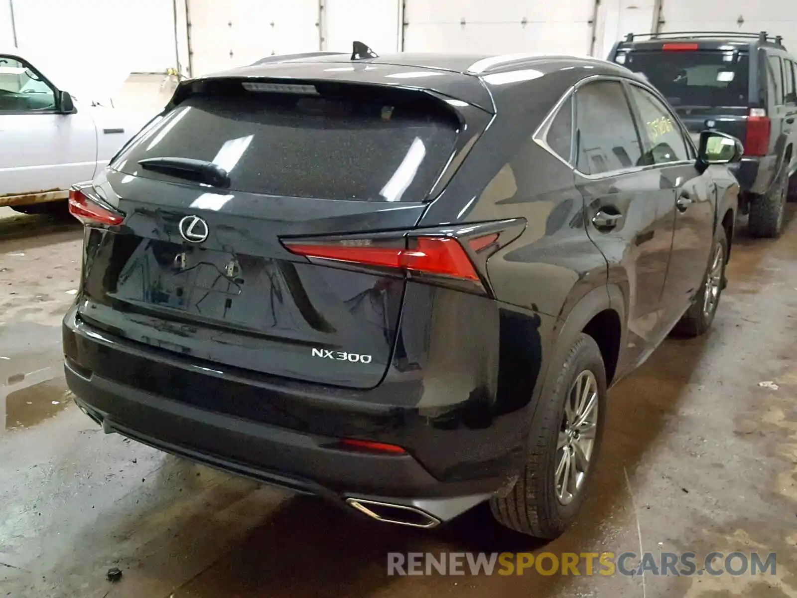 4 Photograph of a damaged car JTJBARBZ0K2209362 LEXUS NX 300 2019