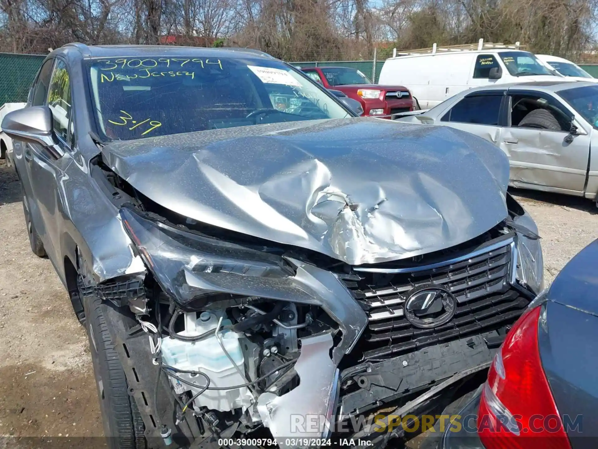 12 Photograph of a damaged car JTJBARBZ0K2211676 LEXUS NX 300 2019