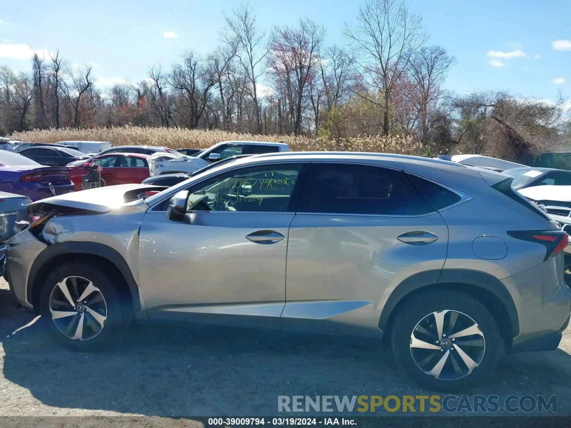 14 Photograph of a damaged car JTJBARBZ0K2211676 LEXUS NX 300 2019