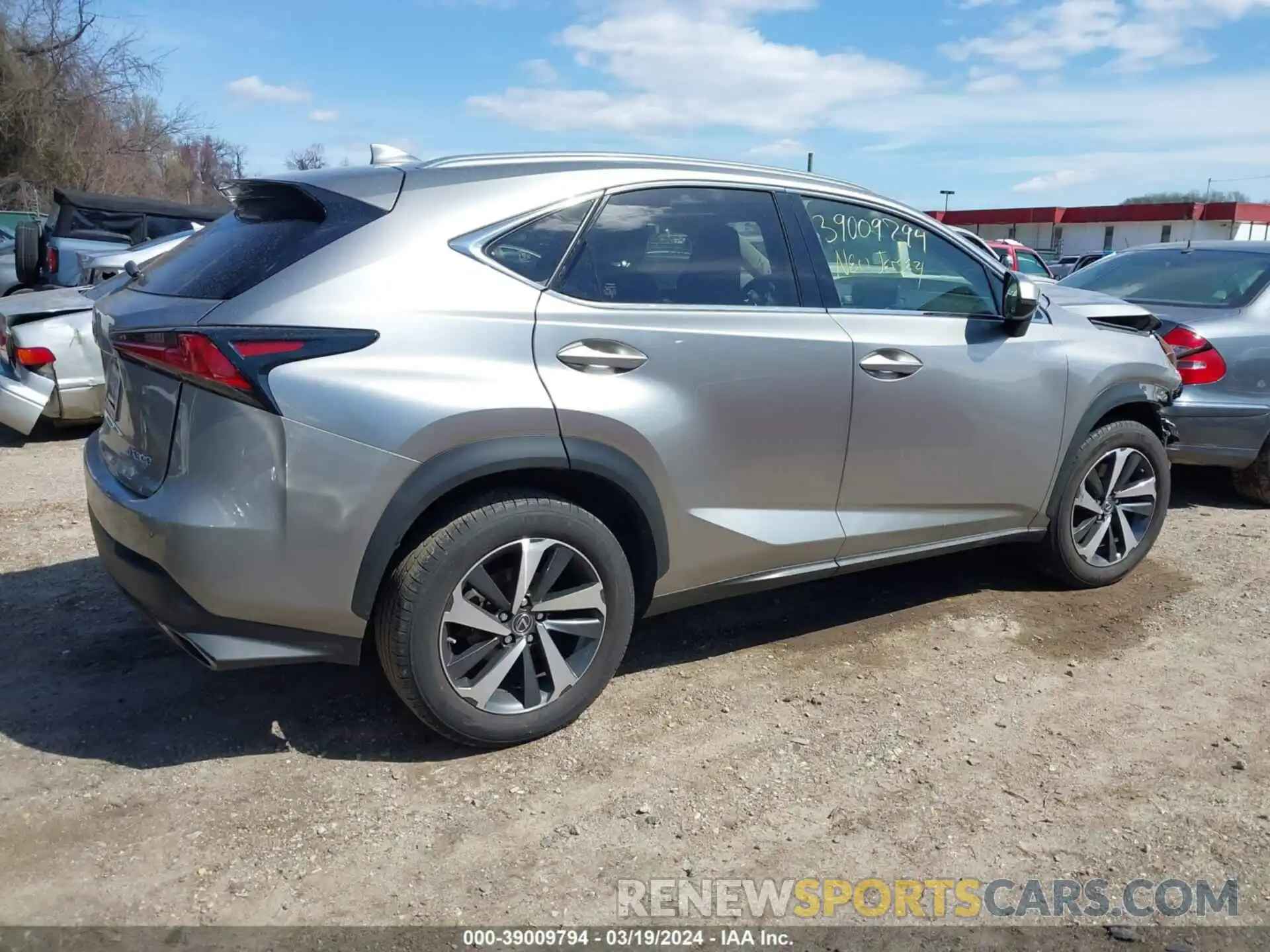 4 Photograph of a damaged car JTJBARBZ0K2211676 LEXUS NX 300 2019