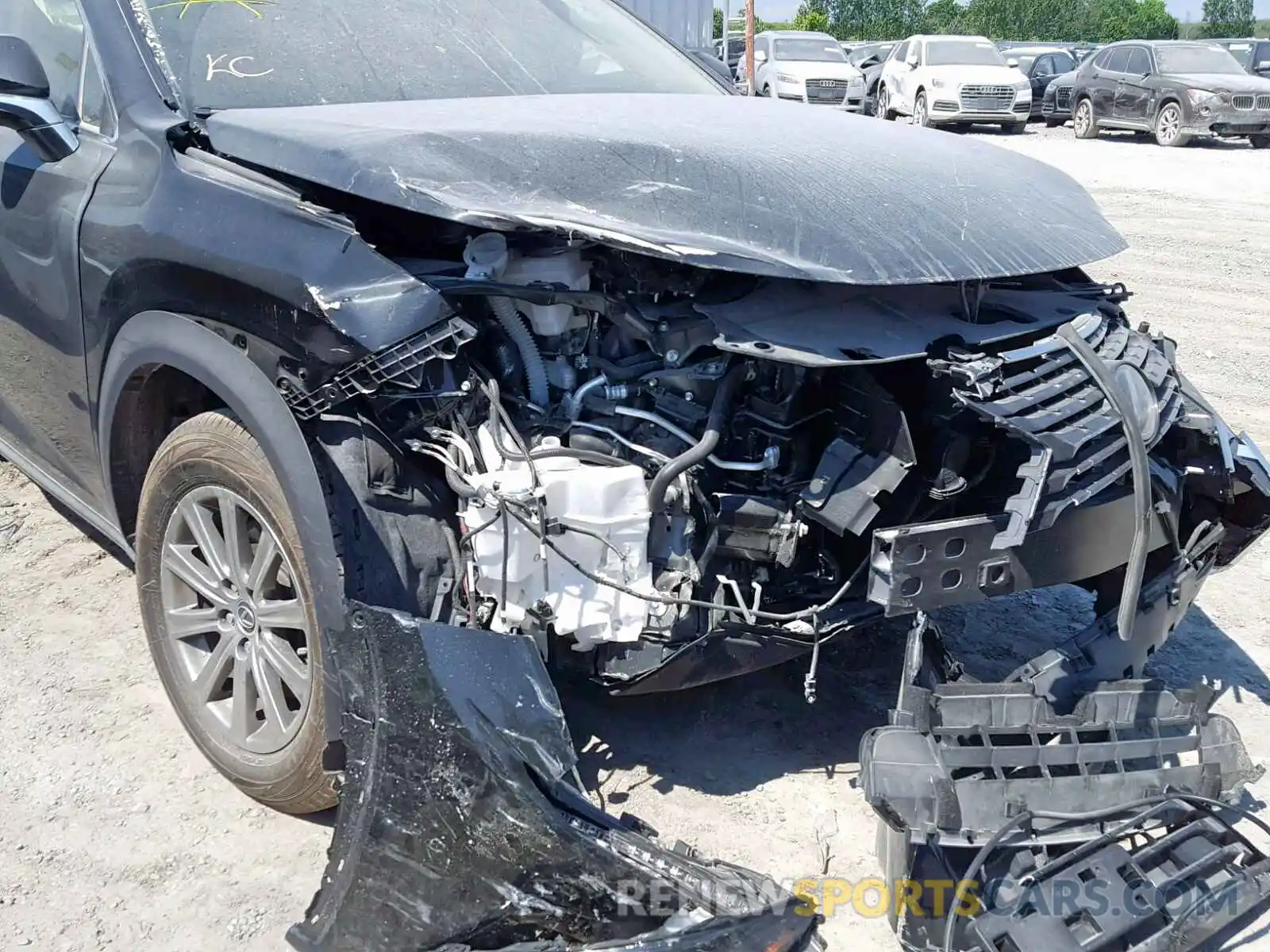 9 Фотография поврежденного автомобиля JTJBARBZ1K2208561 LEXUS NX 300 2019