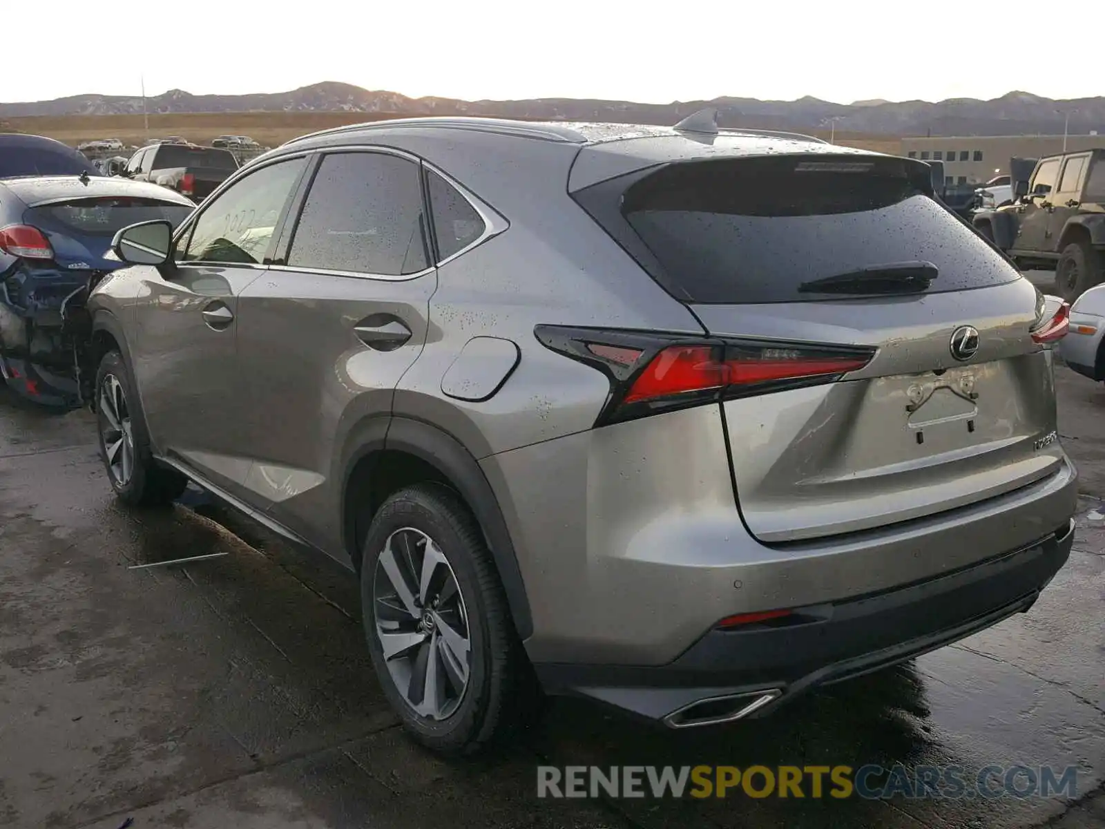 3 Photograph of a damaged car JTJBARBZ2K2189051 LEXUS NX 300 2019