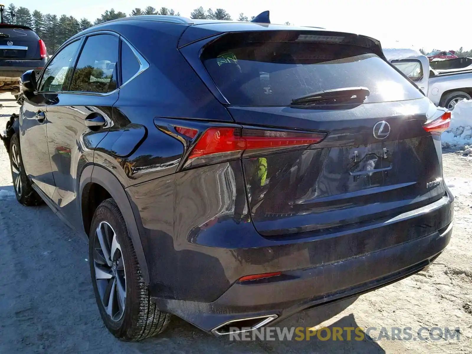 3 Photograph of a damaged car JTJBARBZ3K2182724 LEXUS NX 300 2019