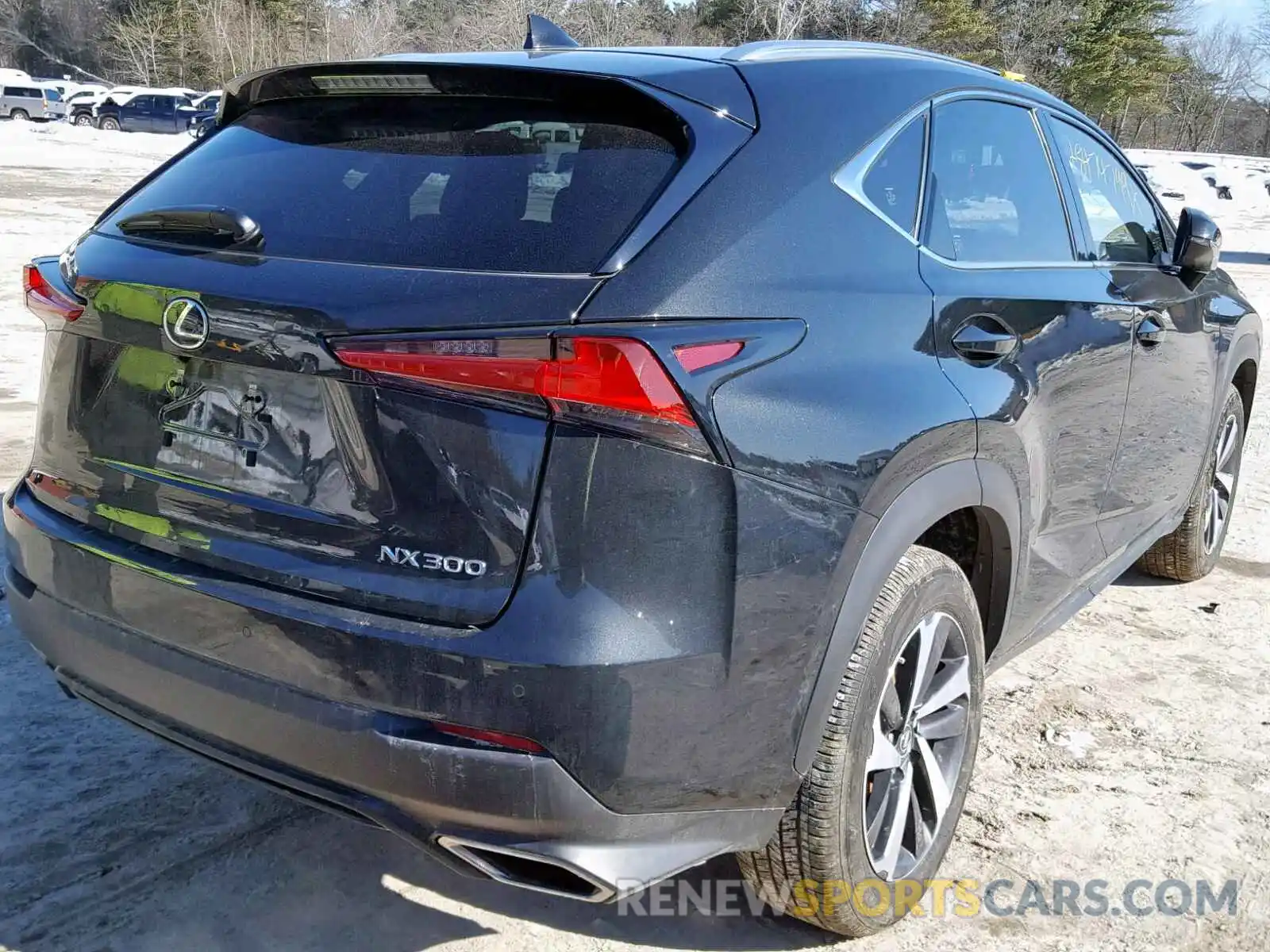 4 Photograph of a damaged car JTJBARBZ3K2182724 LEXUS NX 300 2019