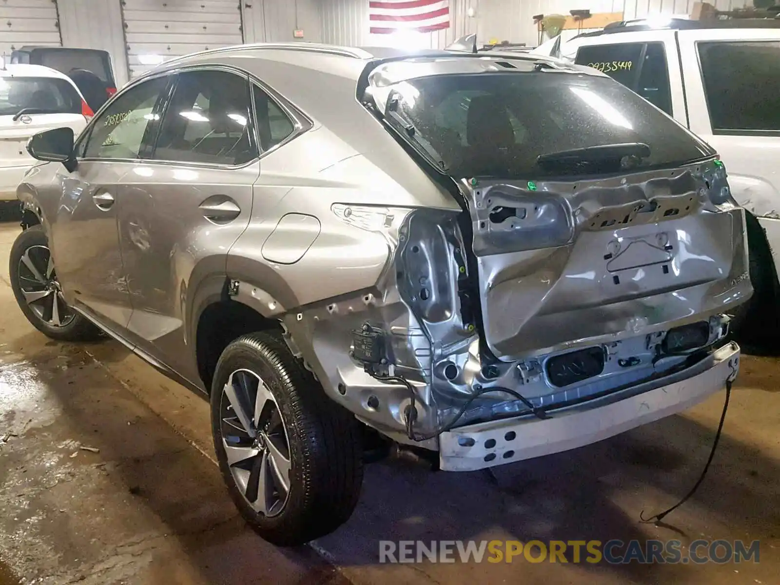 3 Photograph of a damaged car JTJBARBZ5K2194101 LEXUS NX 300 2019