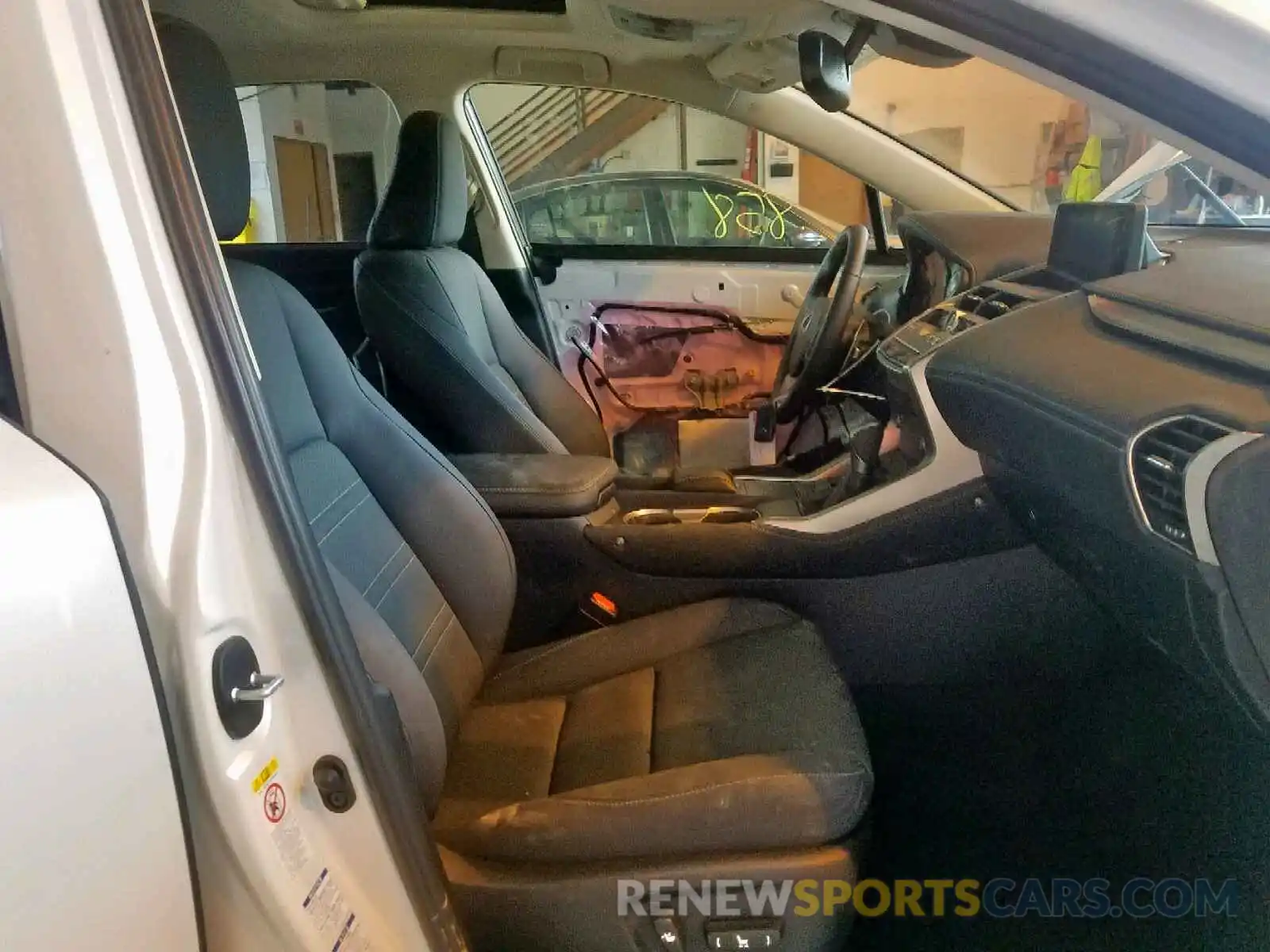 5 Photograph of a damaged car JTJBARBZ5K2216758 LEXUS NX 300 2019