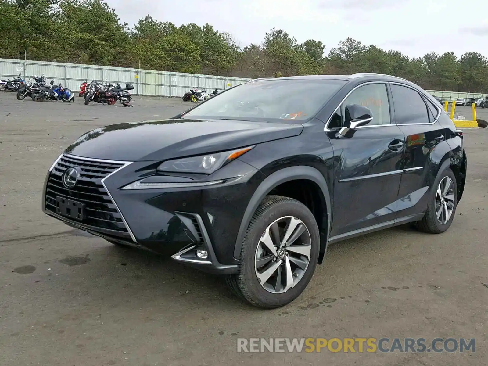 2 Photograph of a damaged car JTJBARBZ6K2202870 LEXUS NX 300 2019