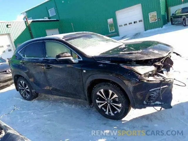 1 Фотография поврежденного автомобиля JTJBARBZ7K2184590 LEXUS NX 300 2019