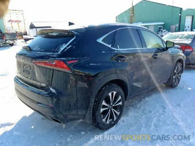 4 Фотография поврежденного автомобиля JTJBARBZ7K2184590 LEXUS NX 300 2019