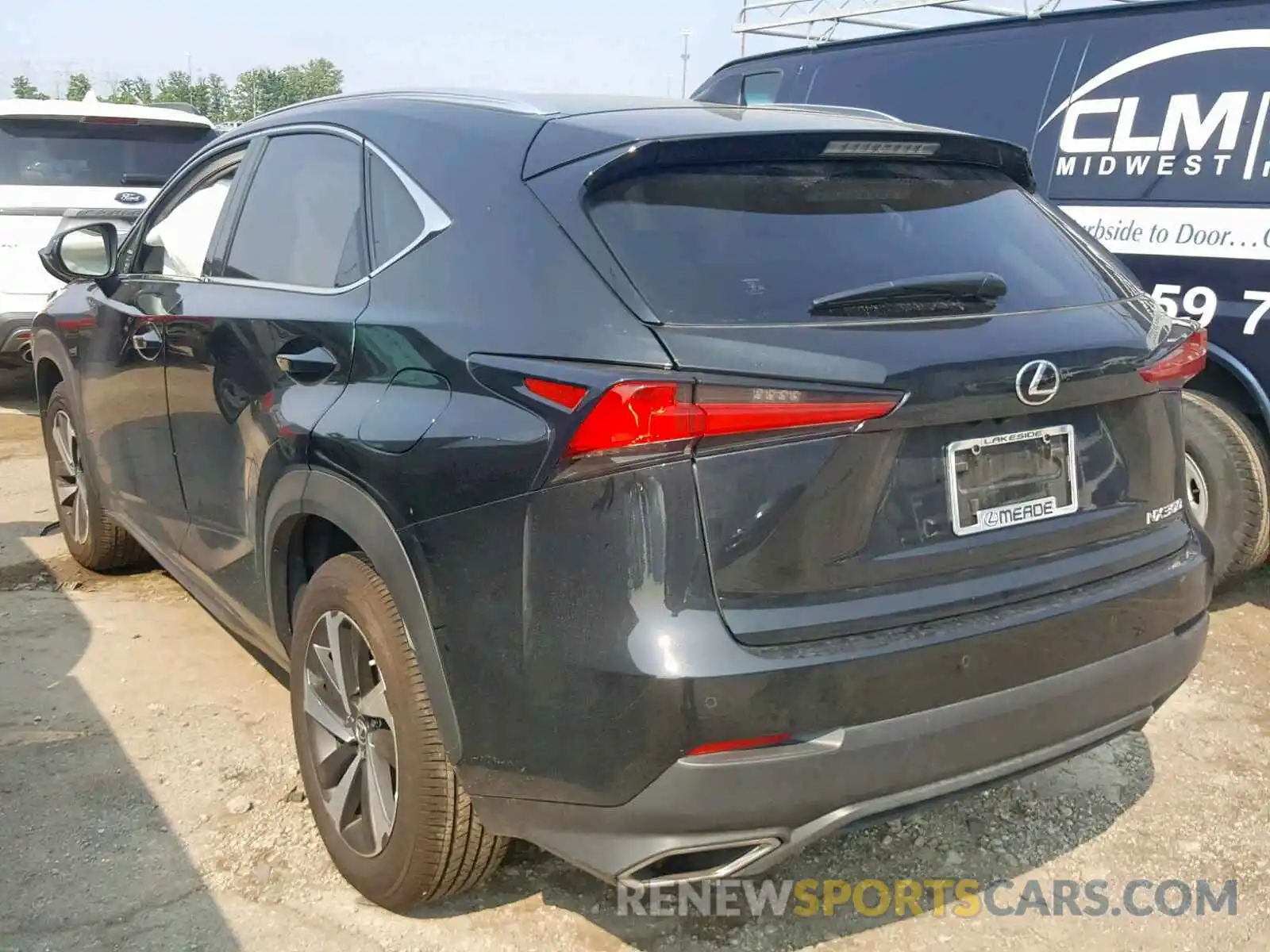 3 Photograph of a damaged car JTJBARBZ7K2189126 LEXUS NX 300 2019