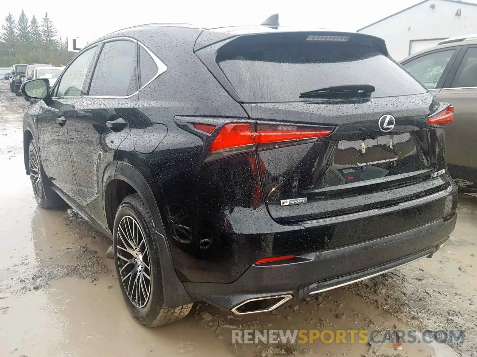 3 Фотография поврежденного автомобиля JTJBARBZXK2182543 LEXUS NX 300 2019