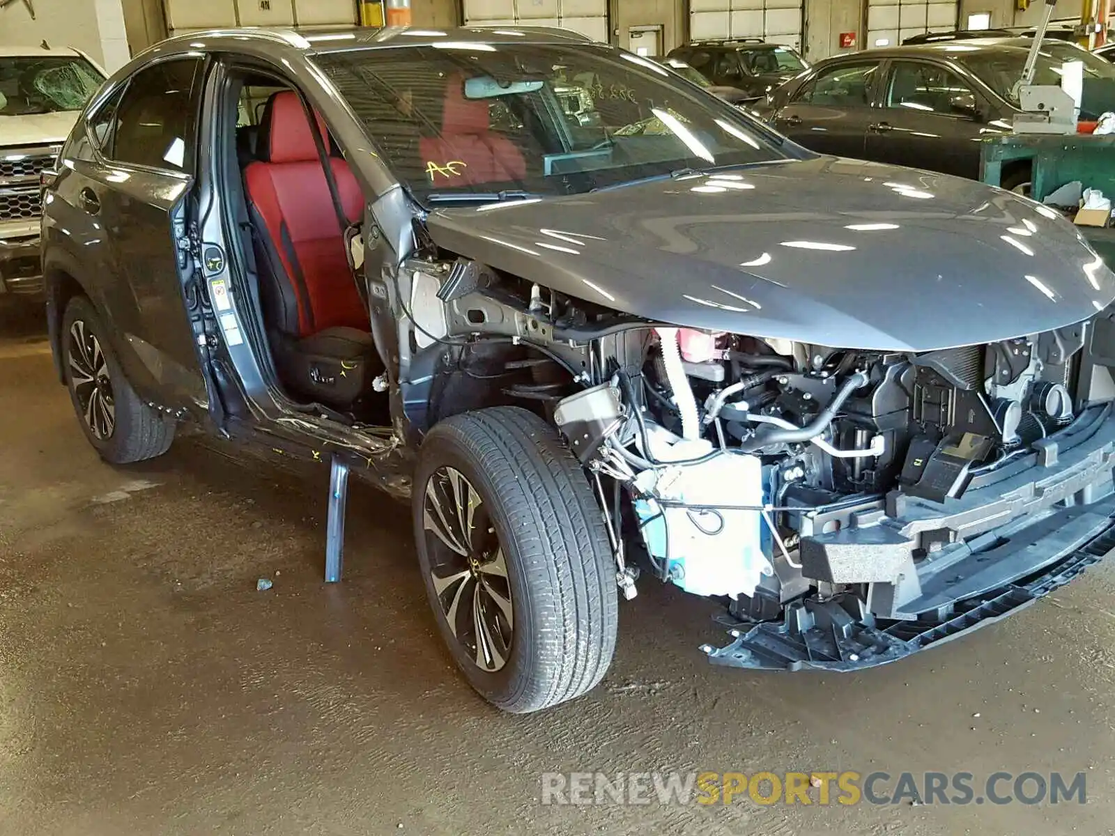 2 Photograph of a damaged car JTJBARBZXK2194742 LEXUS NX 300 2019