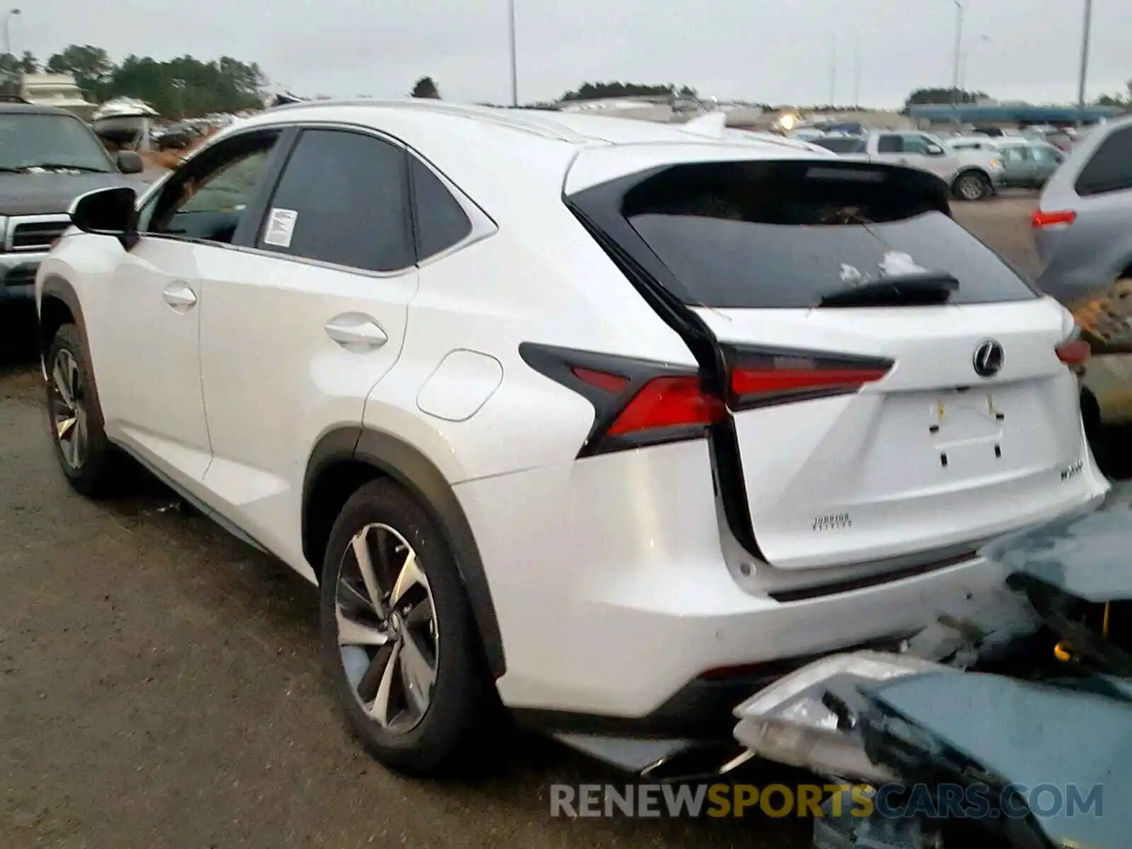 3 Photograph of a damaged car JTJYARBZ0K2128548 LEXUS NX 300 2019