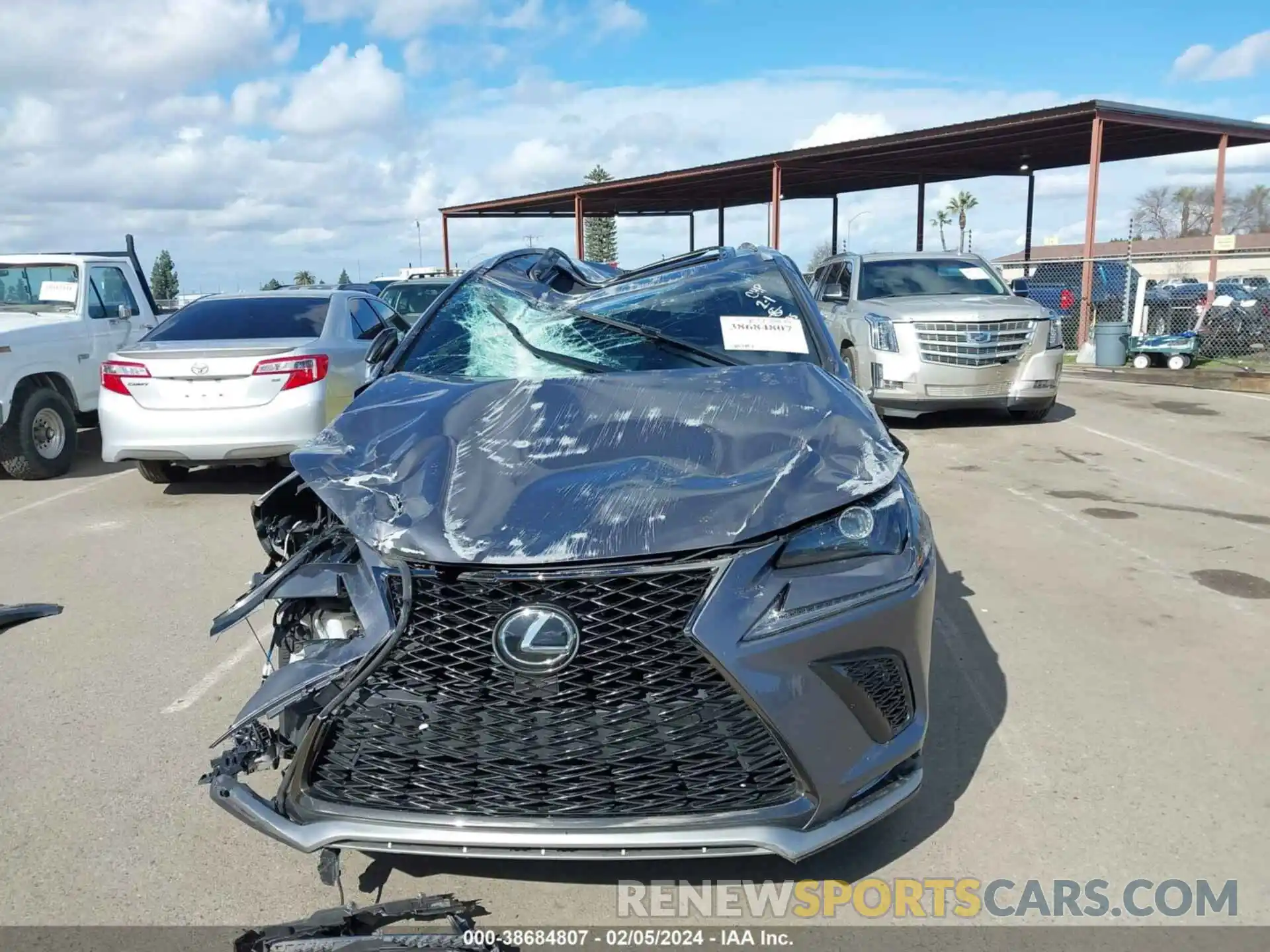13 Photograph of a damaged car JTJYARBZ1K2138683 LEXUS NX 300 2019