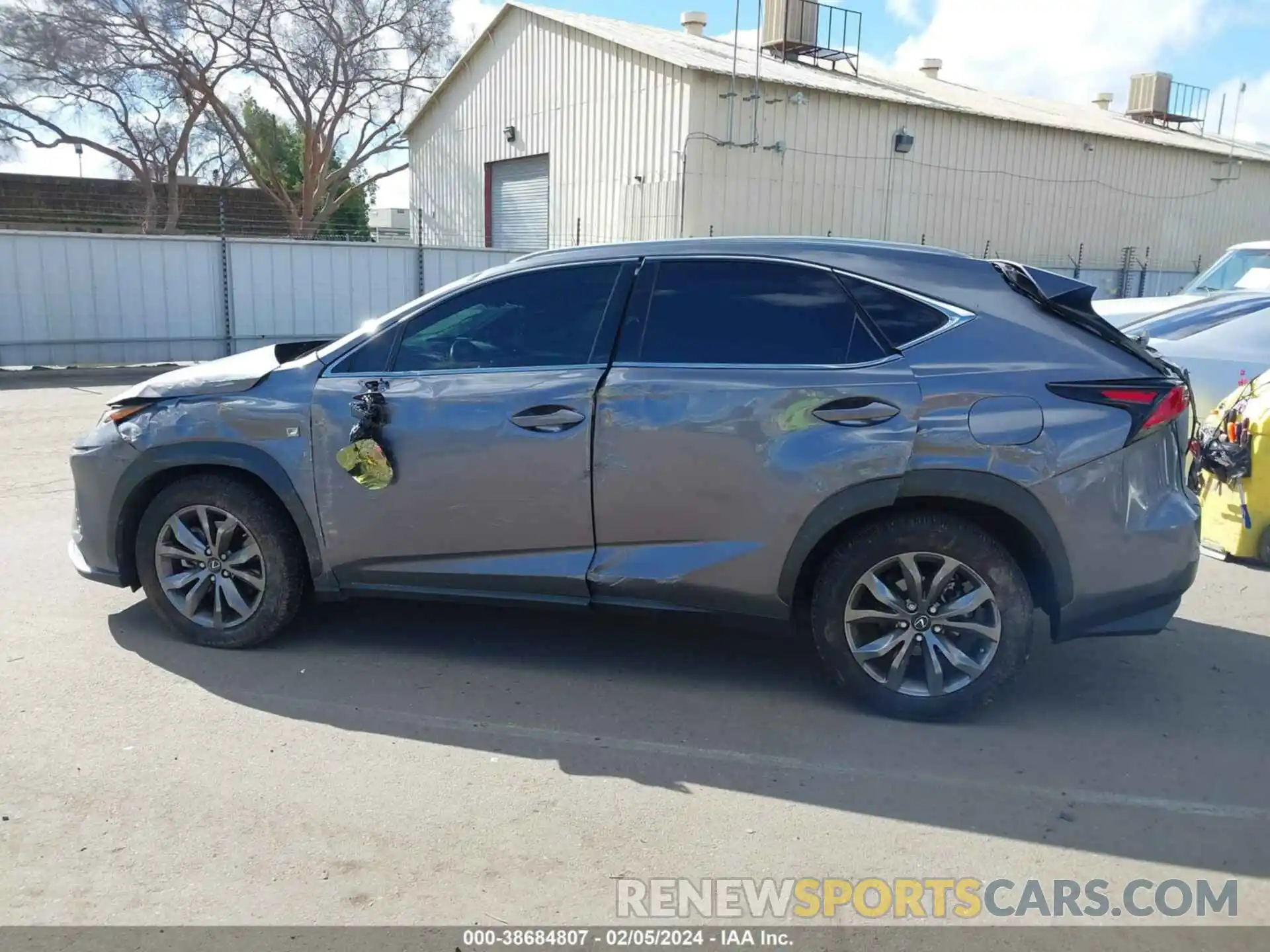 15 Photograph of a damaged car JTJYARBZ1K2138683 LEXUS NX 300 2019