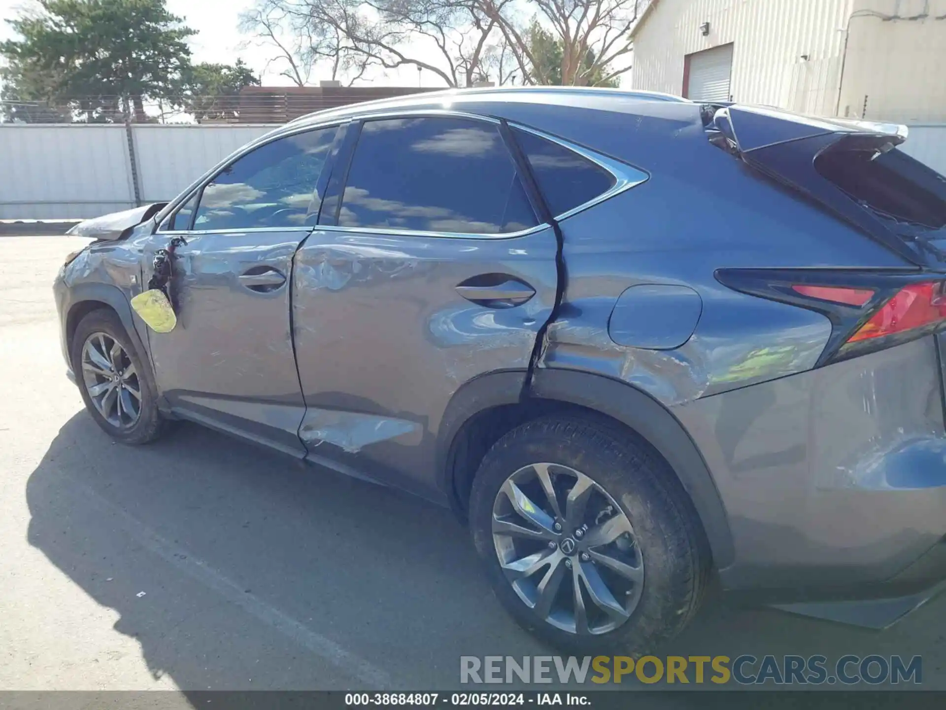 21 Photograph of a damaged car JTJYARBZ1K2138683 LEXUS NX 300 2019