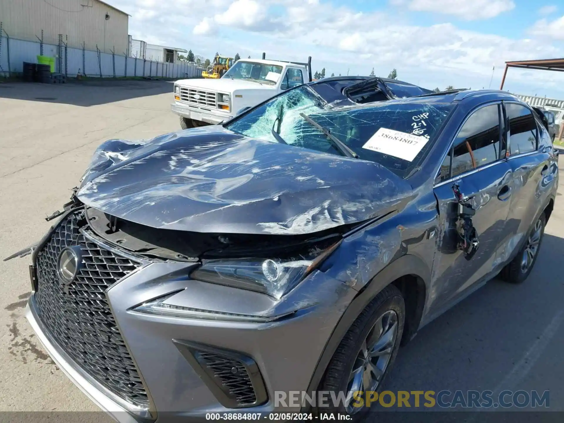 22 Photograph of a damaged car JTJYARBZ1K2138683 LEXUS NX 300 2019