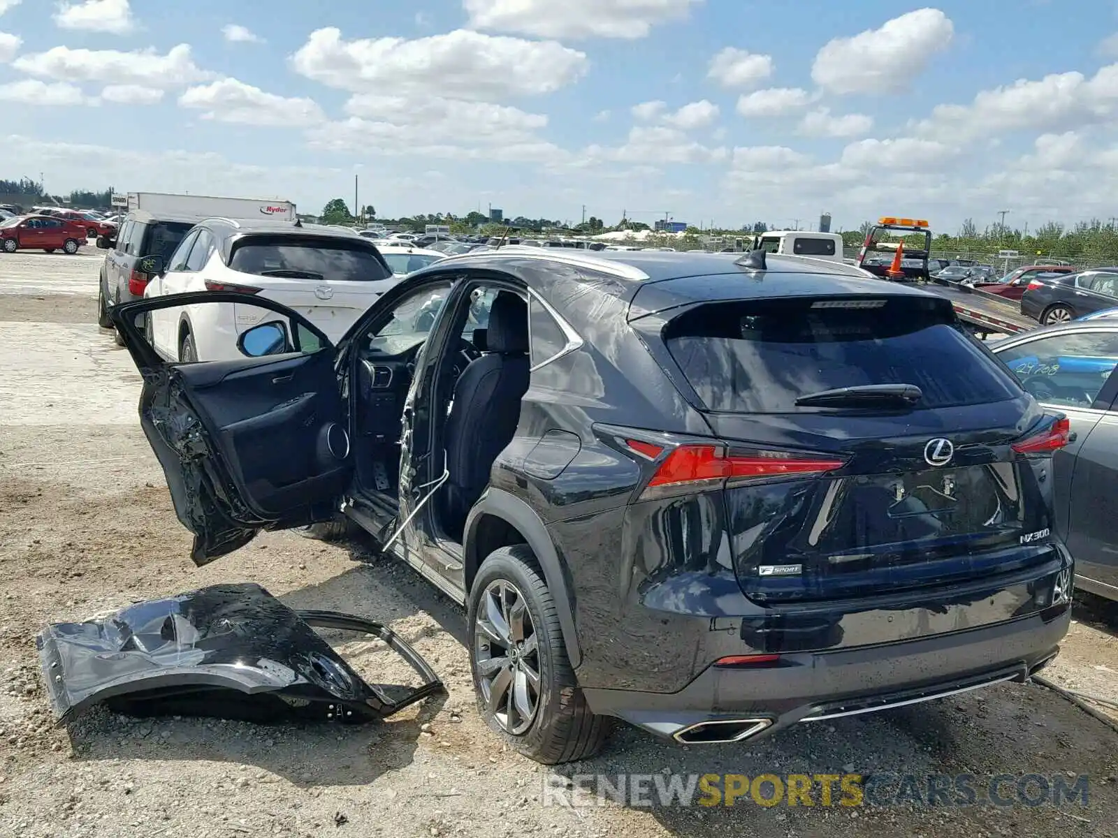 3 Photograph of a damaged car JTJYARBZ1K2138781 LEXUS NX 300 2019