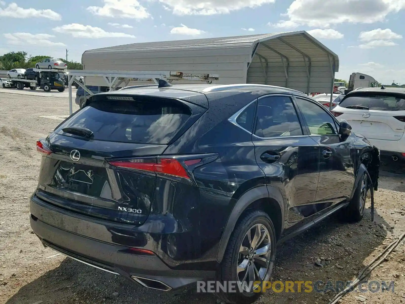 4 Photograph of a damaged car JTJYARBZ1K2138781 LEXUS NX 300 2019