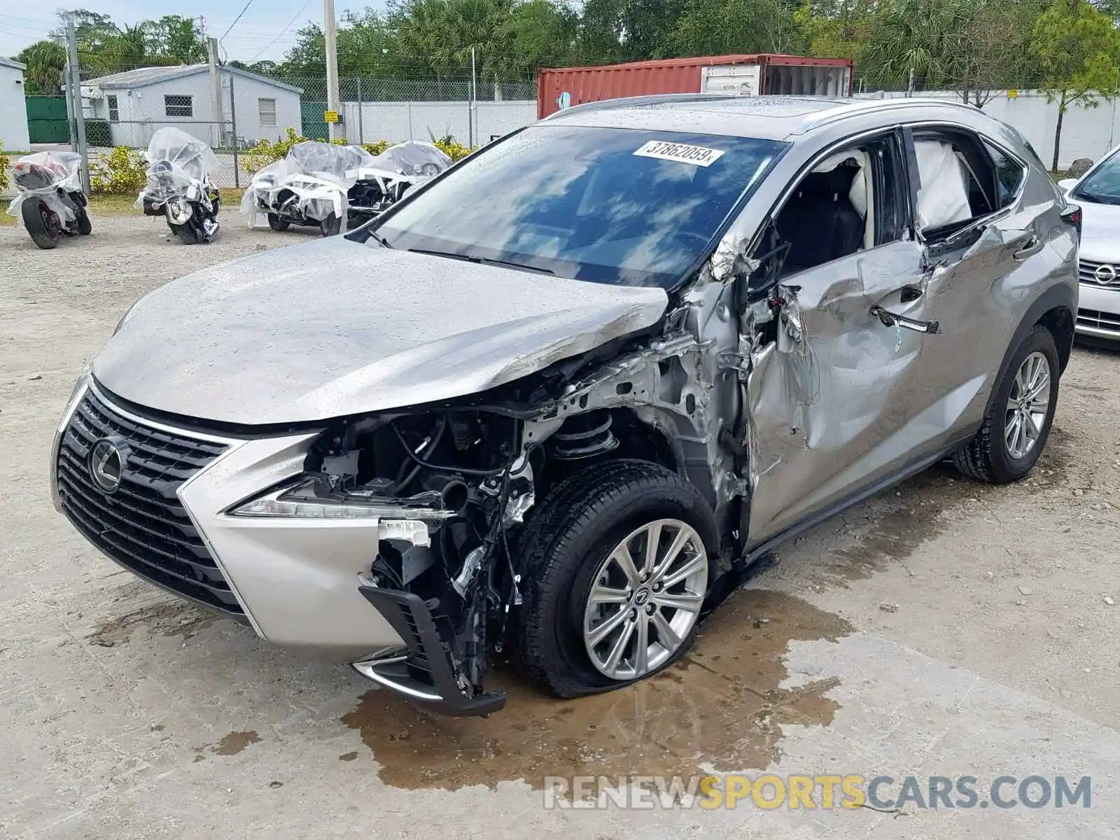 2 Photograph of a damaged car JTJYARBZ2K2117115 LEXUS NX 300 2019