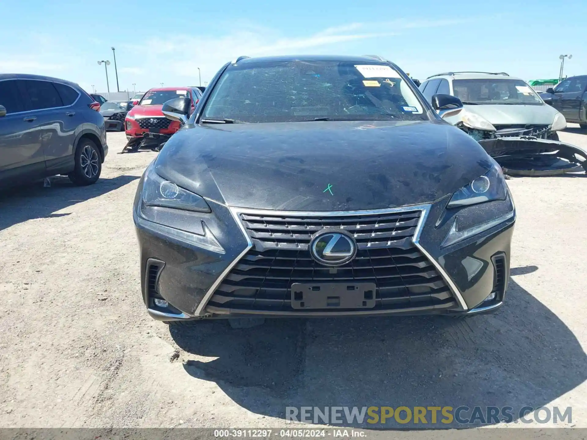 12 Photograph of a damaged car JTJYARBZ3K2118399 LEXUS NX 300 2019