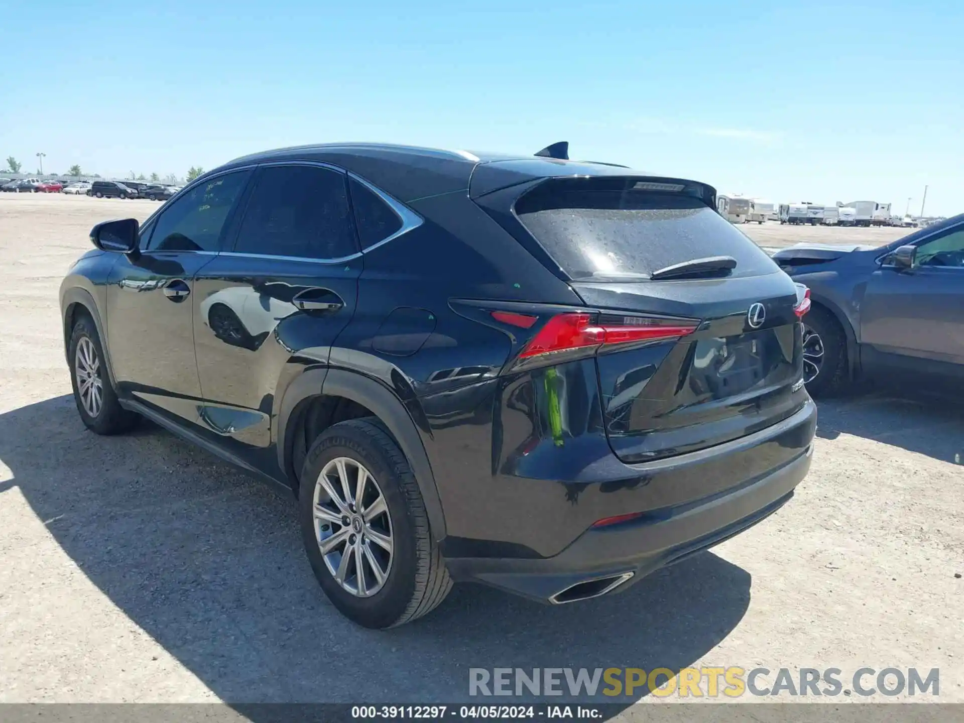 3 Photograph of a damaged car JTJYARBZ3K2118399 LEXUS NX 300 2019