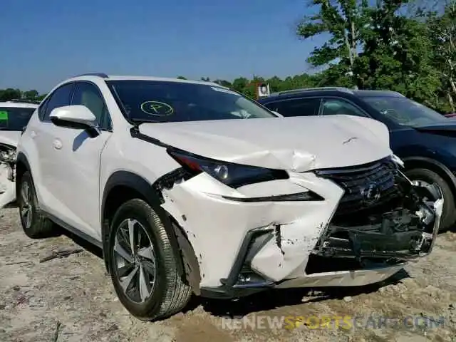 1 Photograph of a damaged car JTJYARBZ4K2117066 LEXUS NX 300 2019