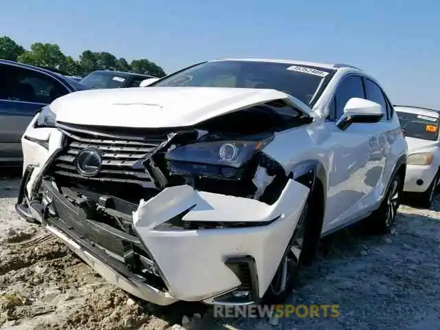 2 Photograph of a damaged car JTJYARBZ4K2117066 LEXUS NX 300 2019