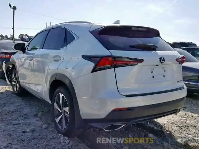 3 Photograph of a damaged car JTJYARBZ4K2117066 LEXUS NX 300 2019