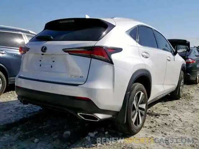 4 Фотография поврежденного автомобиля JTJYARBZ4K2117066 LEXUS NX 300 2019