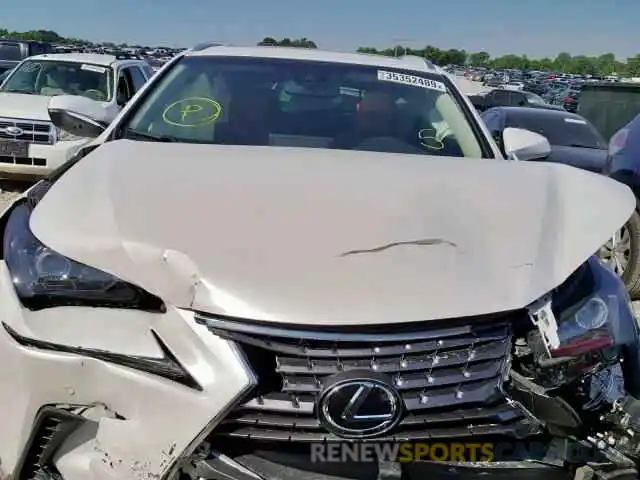 7 Photograph of a damaged car JTJYARBZ4K2117066 LEXUS NX 300 2019