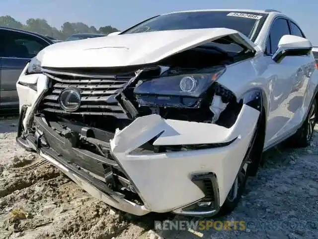 9 Фотография поврежденного автомобиля JTJYARBZ4K2117066 LEXUS NX 300 2019