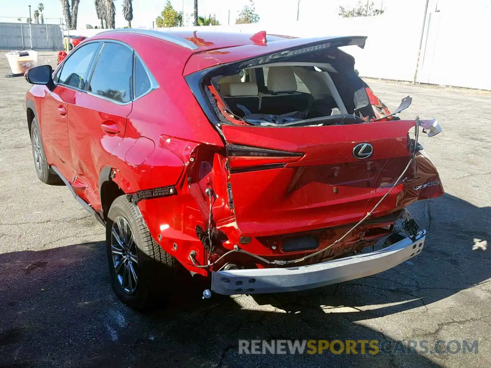 3 Photograph of a damaged car JTJYARBZ4K2117567 LEXUS NX 300 2019