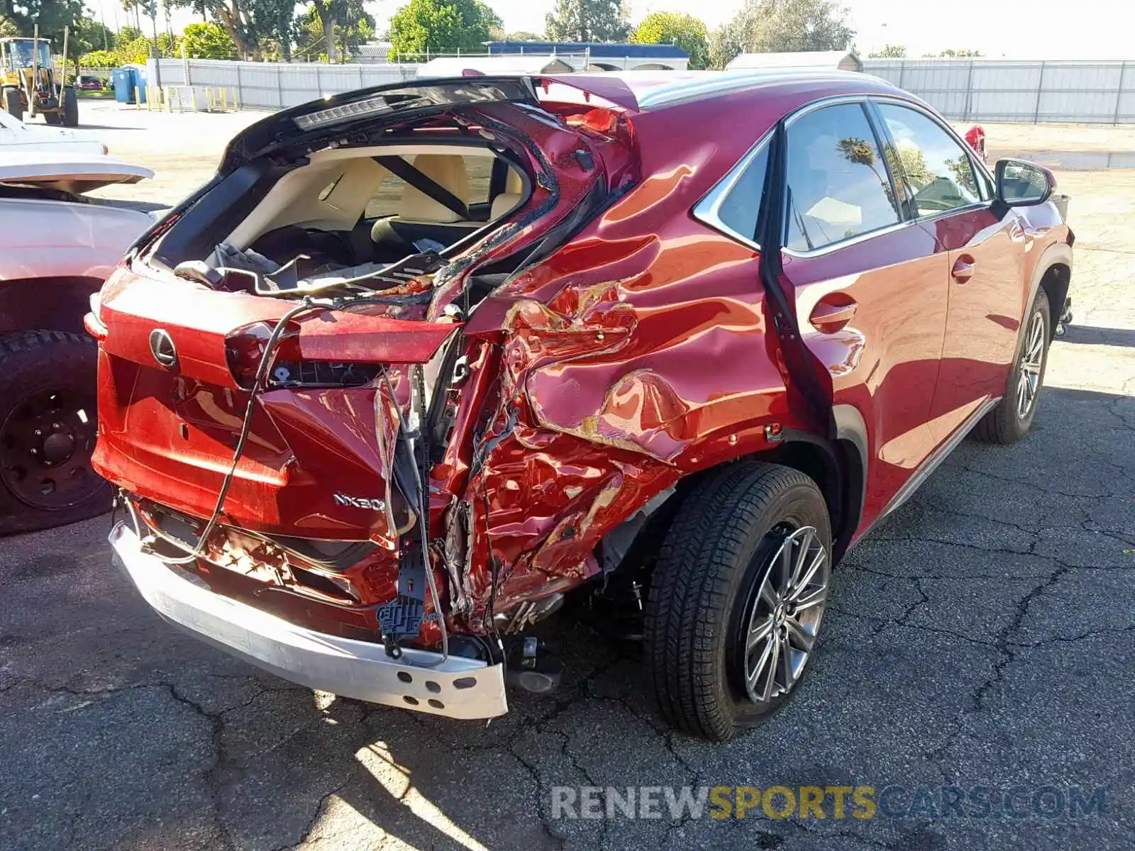 4 Photograph of a damaged car JTJYARBZ4K2117567 LEXUS NX 300 2019