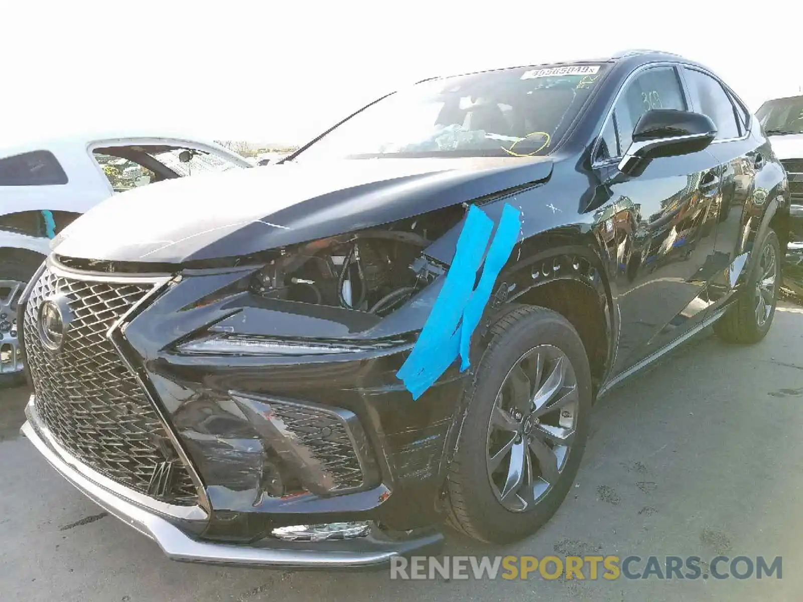 2 Photograph of a damaged car JTJYARBZ4K2157289 LEXUS NX 300 2019