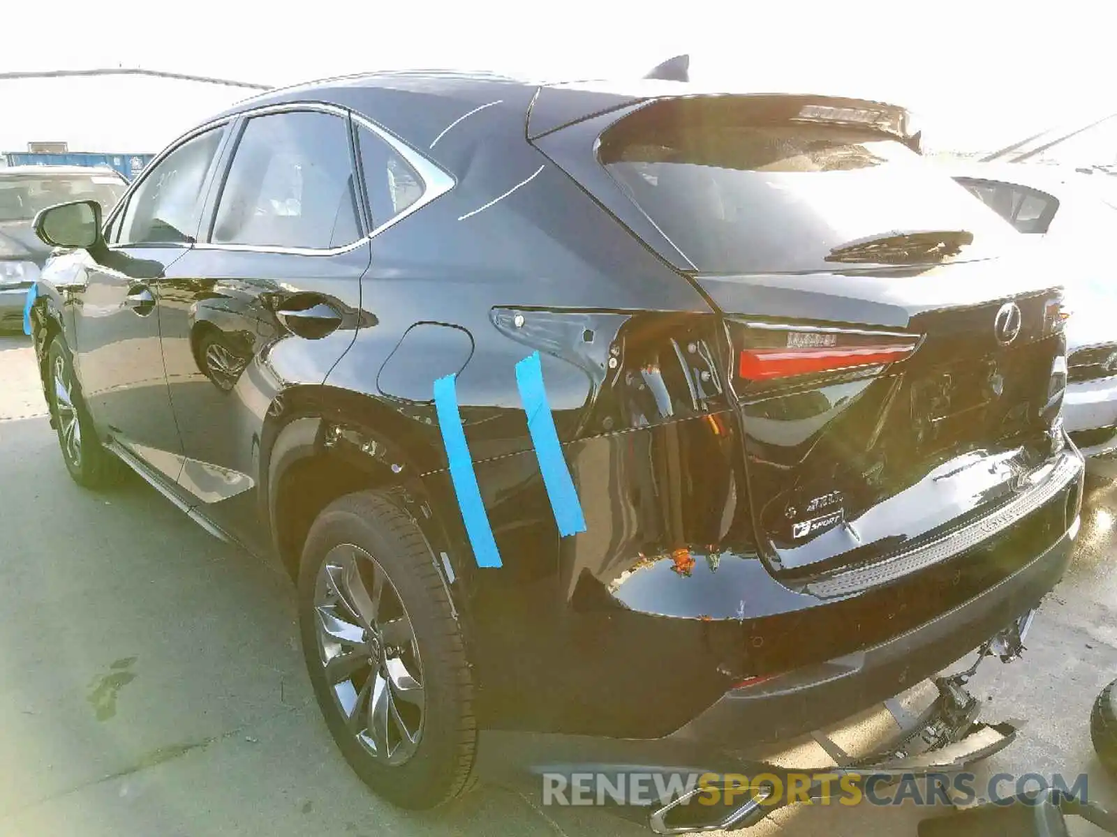 3 Фотография поврежденного автомобиля JTJYARBZ4K2157289 LEXUS NX 300 2019