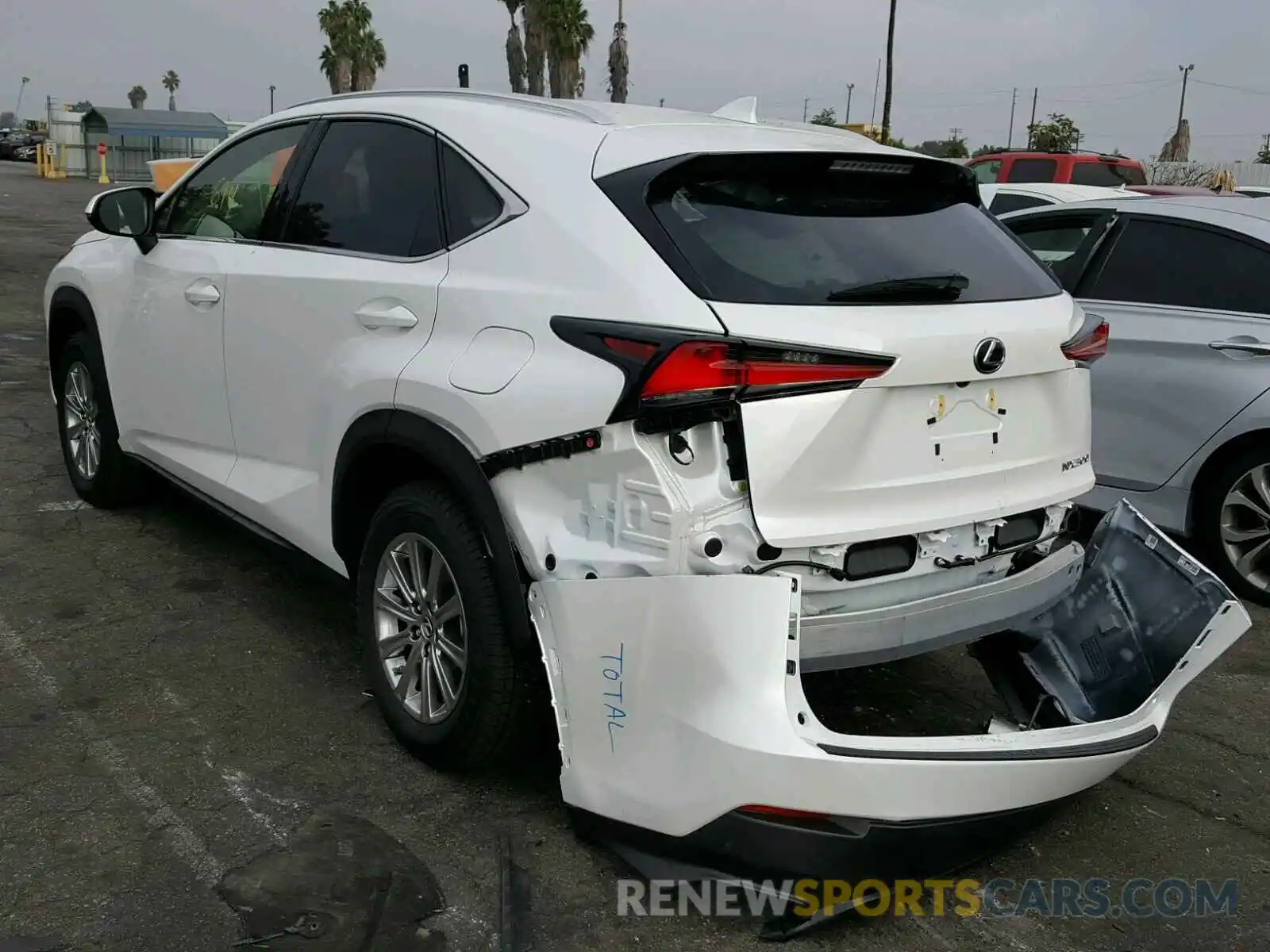 3 Photograph of a damaged car JTJYARBZ5K2119828 LEXUS NX 300 2019