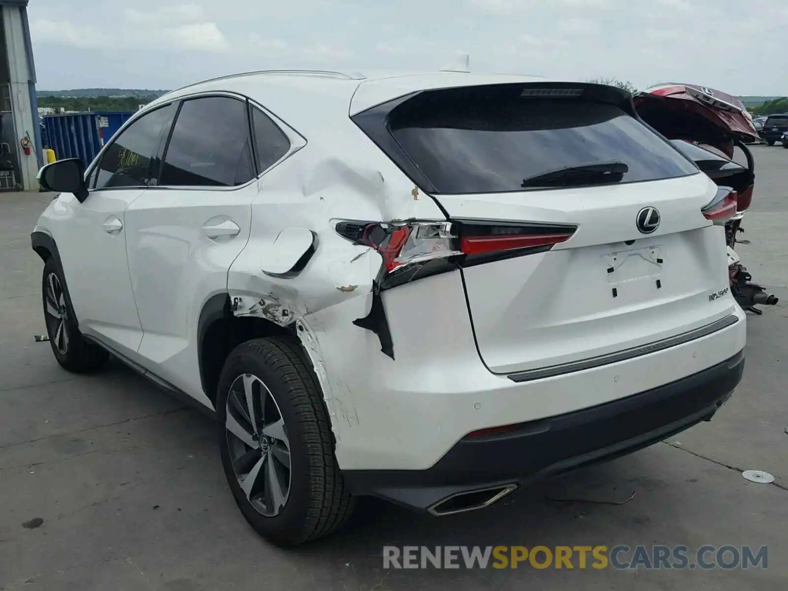 3 Photograph of a damaged car JTJYARBZ5K2124754 LEXUS NX 300 2019