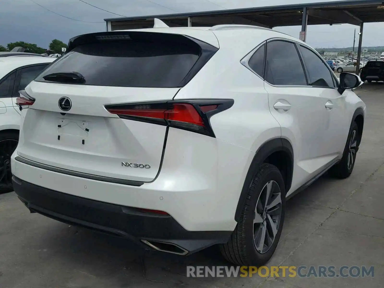 4 Photograph of a damaged car JTJYARBZ5K2124754 LEXUS NX 300 2019