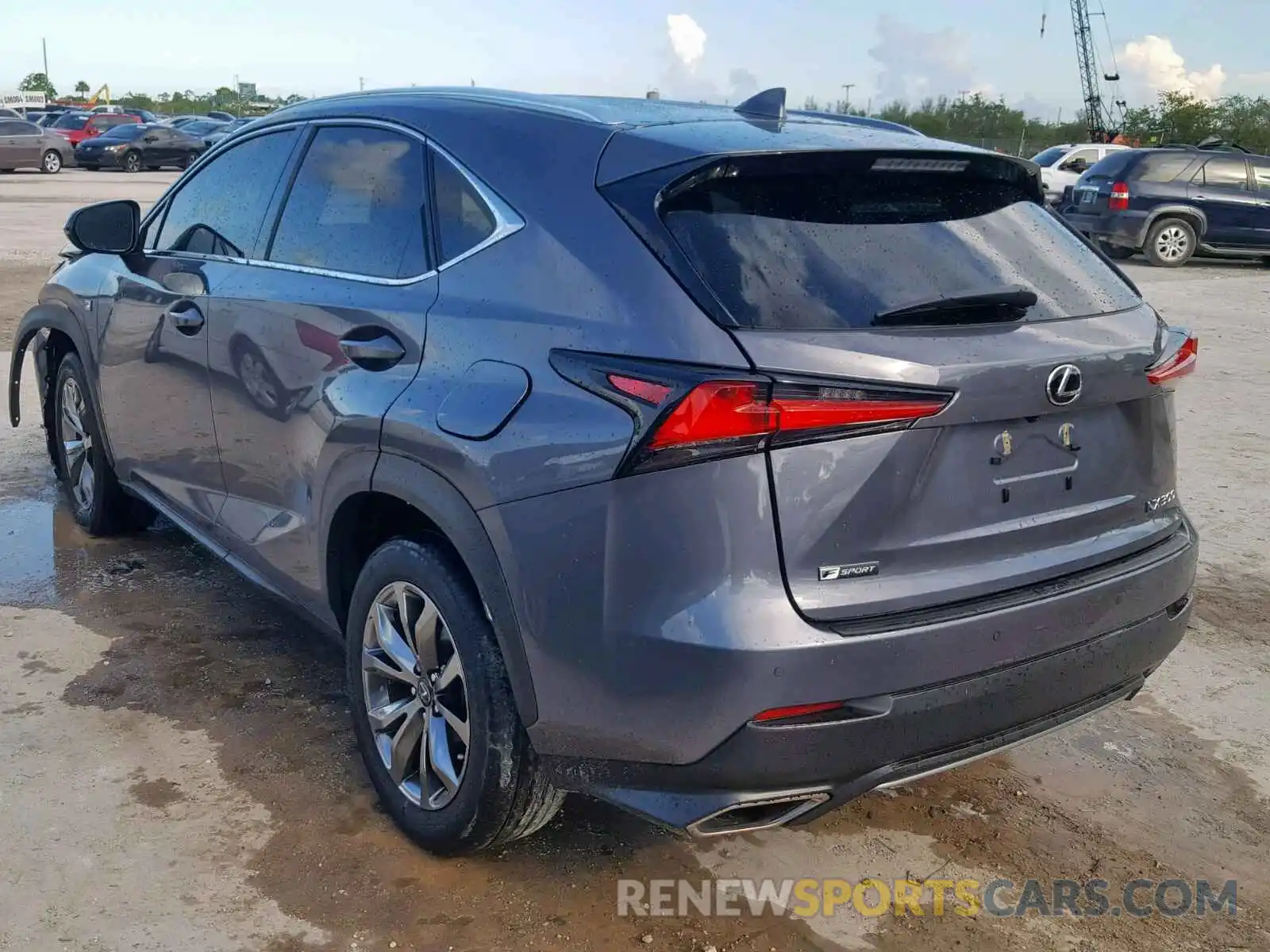 3 Photograph of a damaged car JTJYARBZ5K2144535 LEXUS NX 300 2019